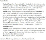 TANGLE Chunky Tomato Flavour Pasta - SAMYANG