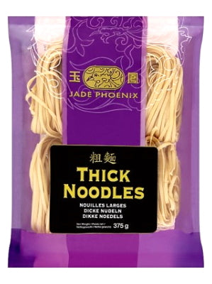 Thick Egg Noodles 12x375g - JADE PHOENIX – RaanThai Oriental