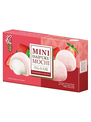 Mini Daifuku Mochi – Strawberry – LOVE & LOVE