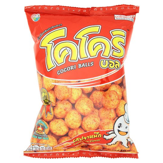Baked Corn & Rice Snack - Cuttlefish Flavour - COCORI – RaanThai ...
