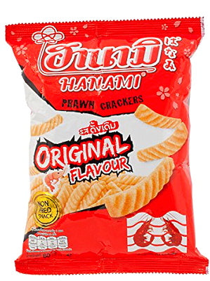 Prawn Crackers – Original Flavour 60g – HANAMI