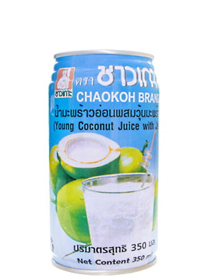 Coconut Juice with Jelly 350ml - CHAOKOH