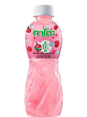 Lychee Juice Drink with Coconut Gel - KATO