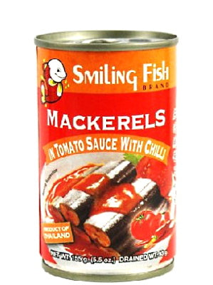 Mackerel in Tomato Sauce with Chilli - SMILING FISH