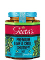 Premium Lime & Chilli Chutney - GEETA'S