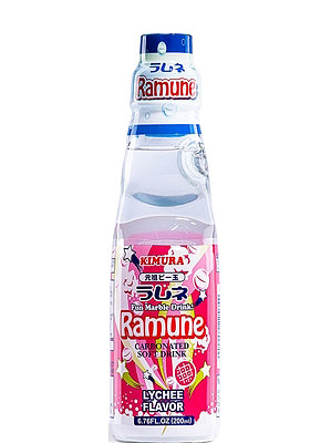 Ramune RAMUNE Carbonated Soft Drink - Lychee Flavour - KIMURA – RaanThai