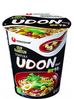 Tempura UDON Cup Noodle Soup - NONGSHIM