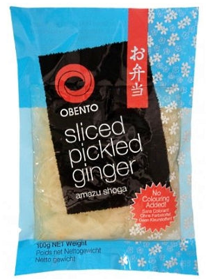 Sliced Pickled Ginger (white) - OBENTO