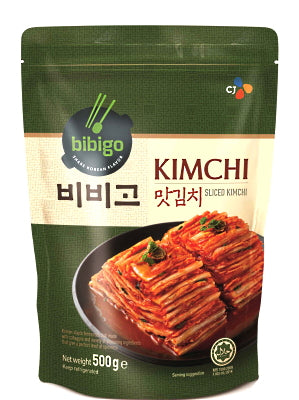 Sliced Kimchi 500g (pouch) - BIBIGO