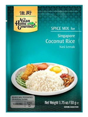 Singapore Coconut Rice Mix - ASIAN HOME GOURMET