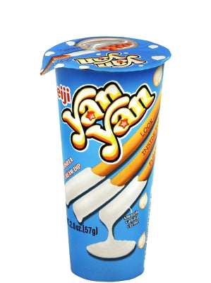 YAN YAN Creamy Vanilla Dip Biscuit Snack - MEIJI