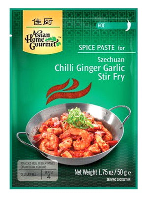 Szechuan Chilli Ginger Garlic Stir-fry Spice Paste - ASIAN HOME GOURMET