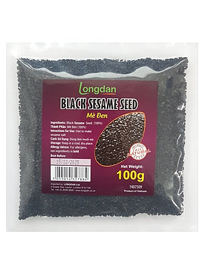 Black Sesame Seeds 100g – LONGDAN