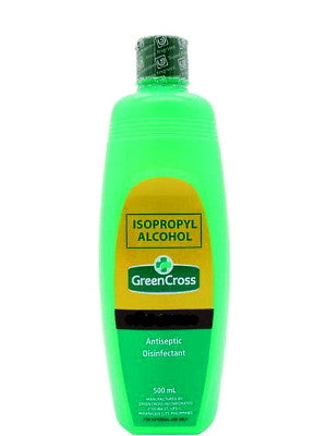 Rubbing Alcohol 40% 500ml - GREEN CROSS