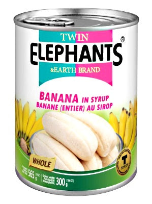 Whole Banana in Heavy Syrup - TWIN ELEPHANTS