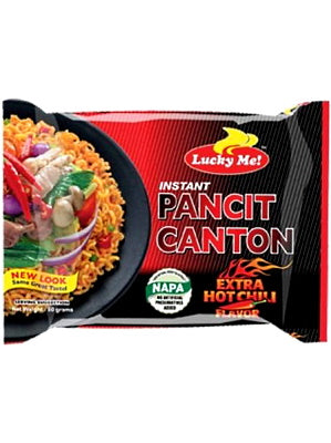 Instant Pancit Canton - Hot Chilli Flavour 24x60g - LUCKY ME