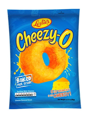 CHEEZY-O Baked Cheese-flavoured Snack - LESLIE'S