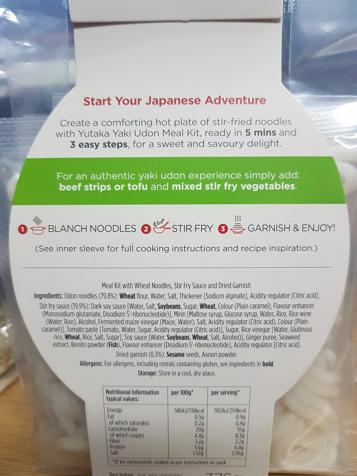 Yaki Udon Meal Kit - YUTAKA
