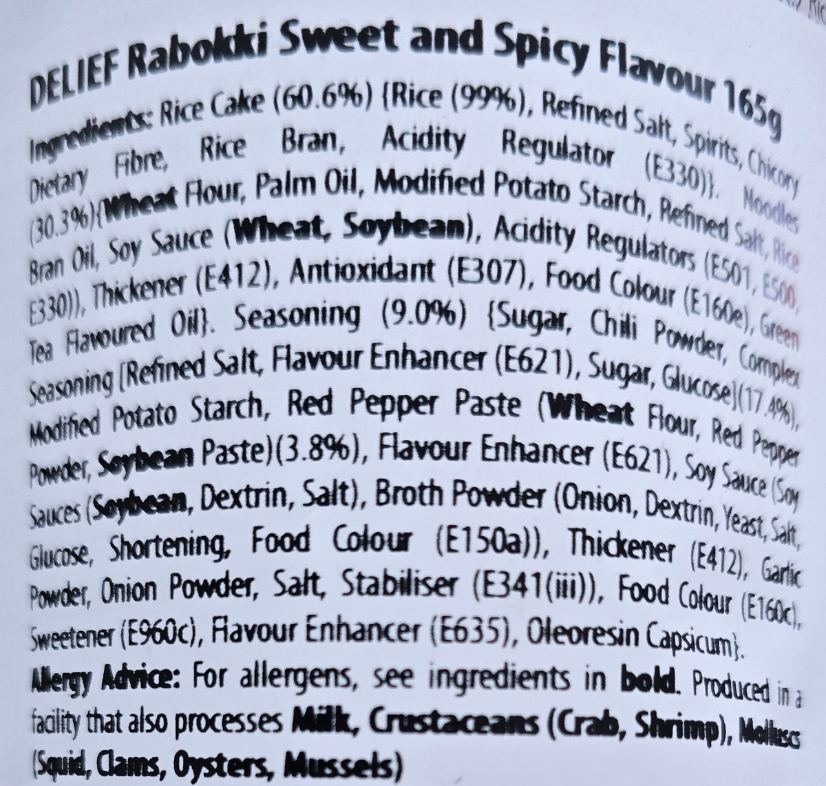 RABOKKI Original Sweet & Spicy - DELIEF