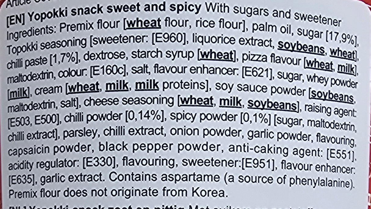 YOPOKKI Snack - Sweet & Spicy