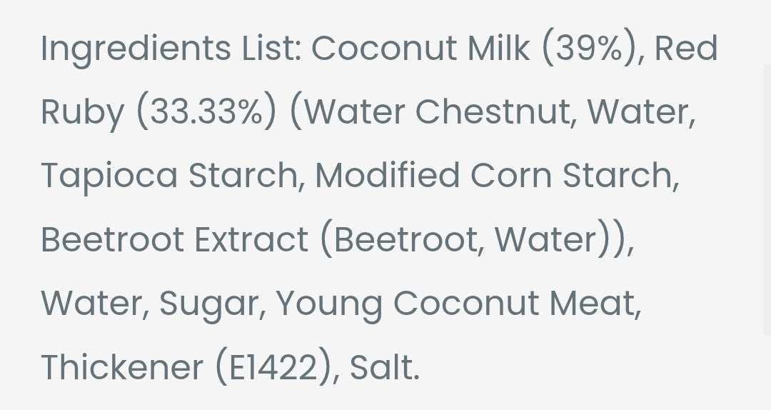 Frozen Red Ruby in Coconut Milk – AROY-D