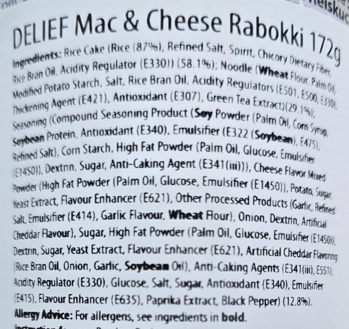 RABOKKI Mac & Cheese - DELIEF