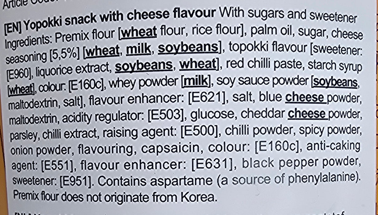 YOPOKKI Snack - Cheese
