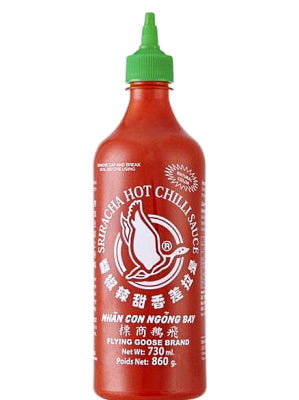 Sri Racha Hot Chilli Sauce 730ml - FLYING GOOSE