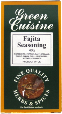 Fajita Seasoning 40g - GREEN CUISINE