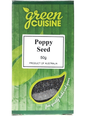 Poppy Seed 50g - GREEN CUISINE