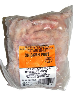 Chicken Feet 1kg - MEADOW VALE