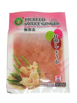 Pickled Sweet Sushi Ginger - Pink - XO