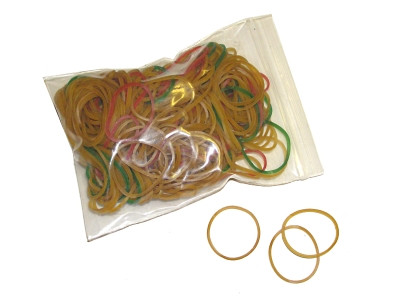 Small Elastic Bands for Food Bags - 50g