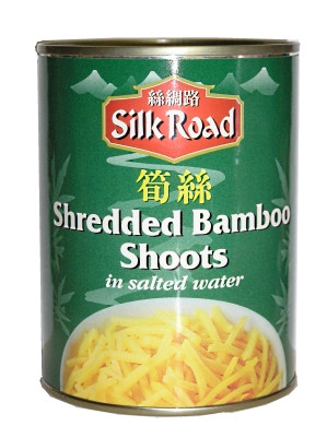 Shredded Bamboo Shoots in Brine 560g - SILK ROAD
