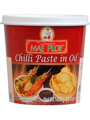Chilli Paste in Oil 12x1kg - MAE PLOY
