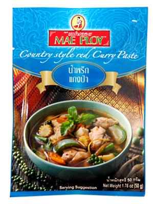 Country Style Red Curry Paste 50g - MAE PLOY