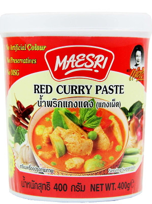Red Curry Paste 400g - MAE SRI