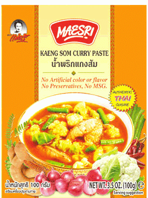 Kaeng Som Curry Paste 100g - MAE SRI