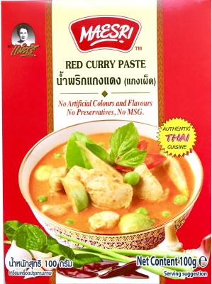 Red Curry Paste 100g - MAE SRI