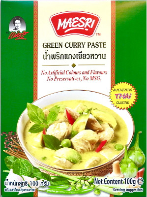Green Curry Paste 100g - MAE SRI