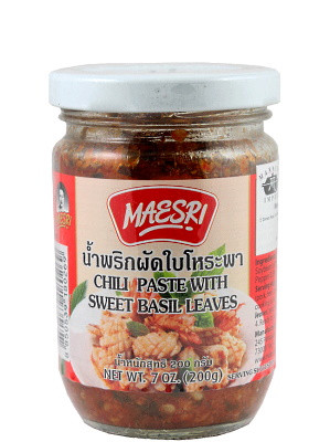 Chilli Paste with Sweet Basil Leaves - MAE SRI
