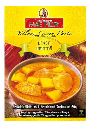 Yellow Curry Paste 50g - MAE PLOY
