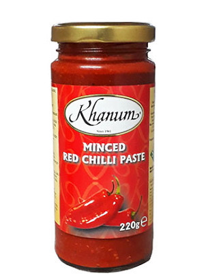 Minced Red Chilli Paste - KHANUM