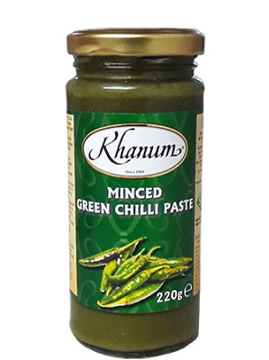 Minced Green Chilli Paste - KHANUM