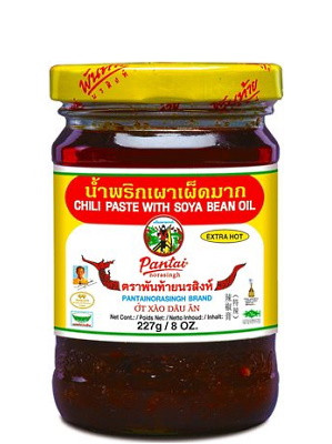 Chilli Paste with Soya Bean Oil (Extra Hot) 227g - PANTAI