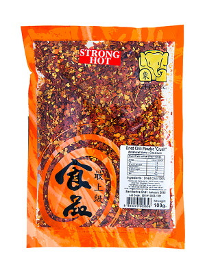 Dried Chilli Flake 100g - CHANG