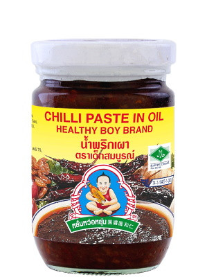  Chilli Paste in Oil (jar) - HEALTHY BOY  