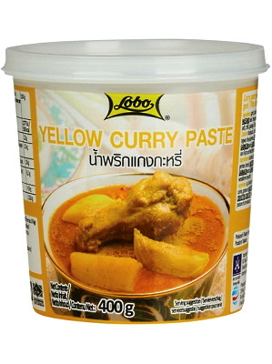 Yellow Curry Paste 400g - LOBO