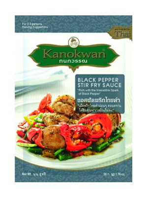 Black Pepper Stir-fry Sauce - KANOKWAN