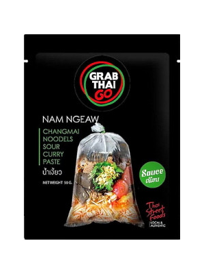 Northern Thai Noodle Sour Curry Paste (Nam Ngeaw) 50g - GRAB THAI  